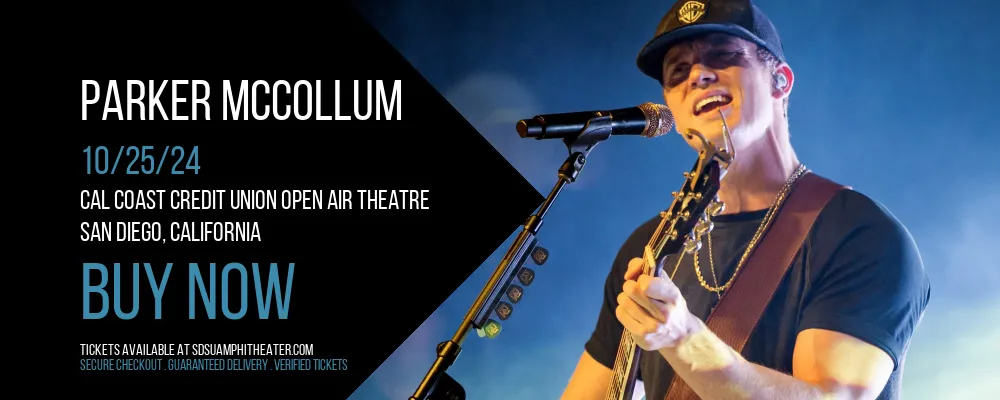 Parker McCollum at Cal Coast Credit Union Open Air Theatre