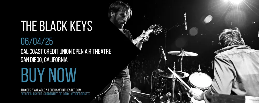 The Black Keys at Cal Coast Credit Union Open Air Theatre