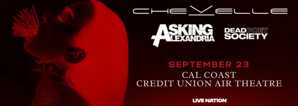 Chevelle at Cal Coast Credit Union Open Air Theatre